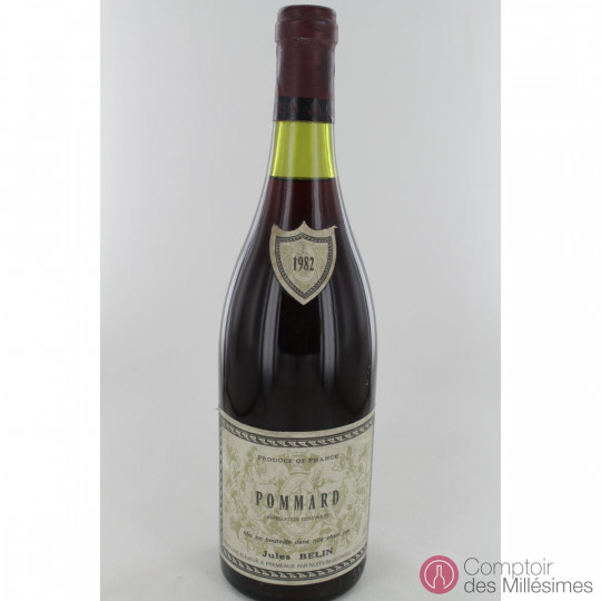 Pommard 1982 - Jules Belin Pommard 1982 - Jules Belin
