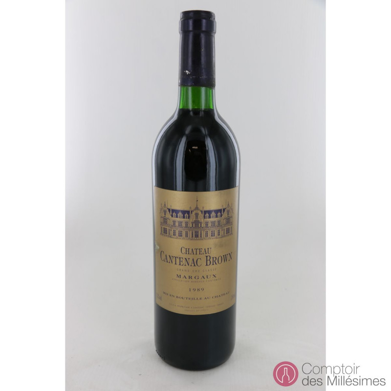 Cantenac Brown シャトー カントナック ブラウン 1989 Cantenac Brown シャトー カントナック ブラウン 1989 CHATEAU