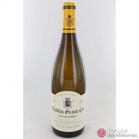 Chablis Grand Cru 2018 Grenouilles - Jean-Paul et Benoit Droin