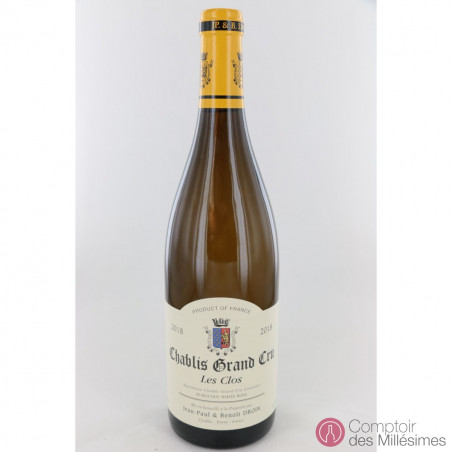 Chablis Grand Cru 2018 Les Clos - Jean-Paul and Benoit Droin