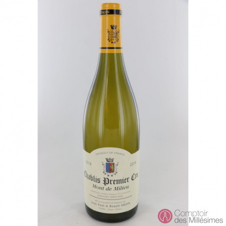 Chablis 1er Cru 2018 Mont de Milieu - Jean-Paul and Benoit Droin