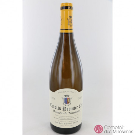 Chablis 1er Cru 2018 Montée de Tonnerre - Jean-Paul et Benoit Droin