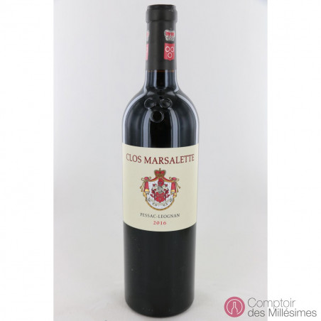 Clos Marsalette 2016