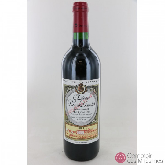 Château Rauzan Gassies 2001 Château Rauzan Gassies 2001