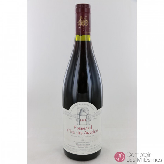 Pommard 1er cru 1992 Clos des Arvelets Pommard 1er cru 1992 Clos des Arvelets
