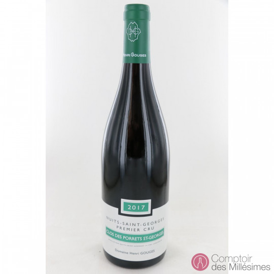 Nuits St Georges 1er cru 2017 Clos des Porrets St Georges - Henri Gouges Nuits St Georges 1er cru 2017 Clos des Porrets St Georges - Henri Gouges