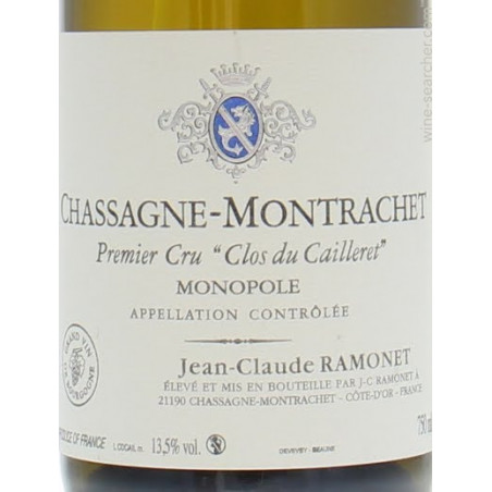 Chassagne Montrachet 1er cru Clos du Caillerets - Ramonet