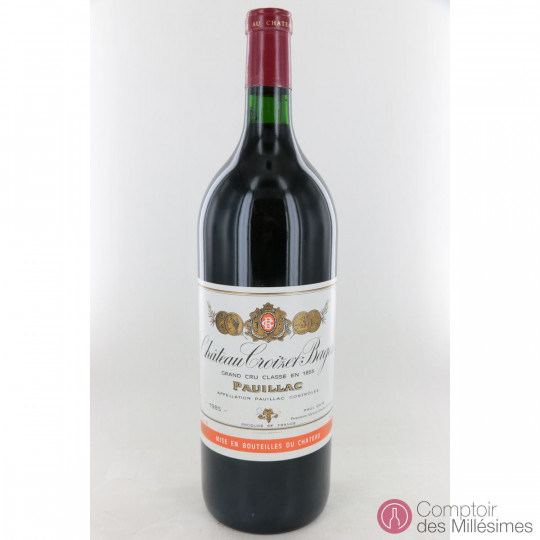 Château Croizet Bages 1985 en magnum Château Croizet Bages 1985 en magnum