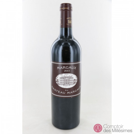 Margaux du Château Margaux 2013 Margaux du Château Margaux 2013