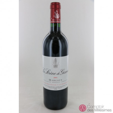 La Sirène de Giscours 2001 - Margaux
