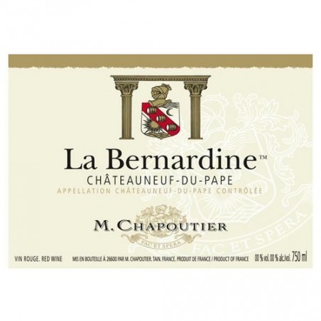La Bernardine Chateauneuf du pape - Chapoutier