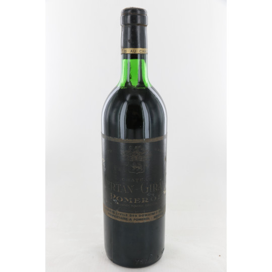 Chateau Certan Giraud 1979 Chateau Certan Giraud 1979