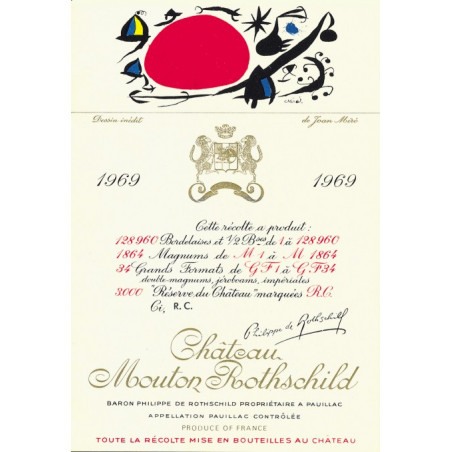 Château Mouton Rothschild 1969