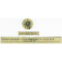 Fleurie Grille Midi - Jean Paul Brun - Terres Dorées
