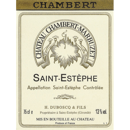 Chateau Chambert-Marbuzet