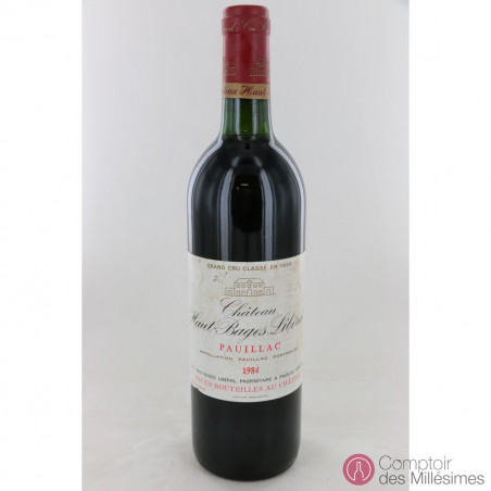 Château Haut Bages Liberal 1984