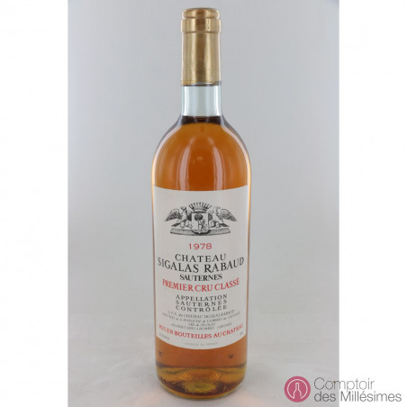 Château Sigalas-Rabaud 1978