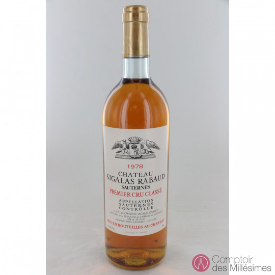 Château Sigalas-Rabaud 1978 Château Sigalas-Rabaud 1978