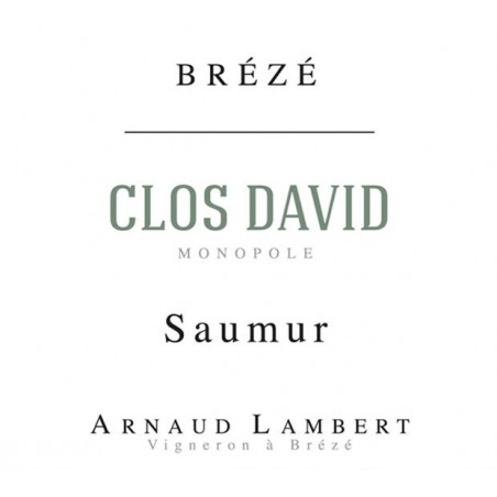 Saumur Blanc Brézé - Clos David Monopole - Arnaud Lambert