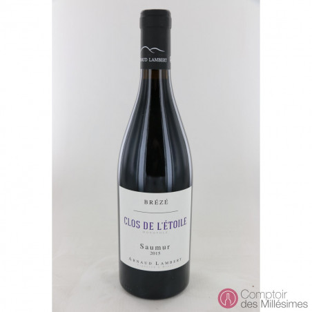 Saumur Rouge 2015 Brézé - Clos de l'étoile - Arnaud Lambert