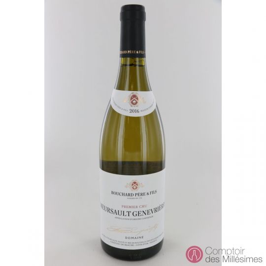 Meursault 1er Cru Genevrières 2016 - Bouchard Père et Fils Meursault 1er Cru Genevrières 2016 - Bouchard Père et Fils