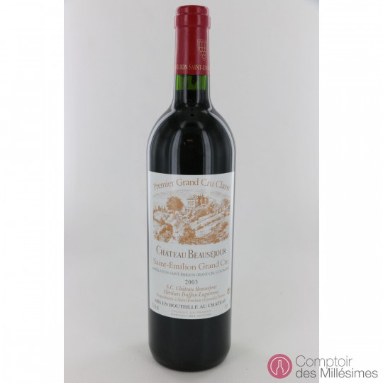 Château Beauséjour (Duffau-Lagarosse) 2003 Château Beauséjour (Duffau-Lagarosse) 2003