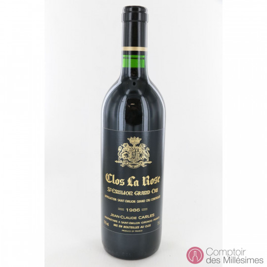 Clos la Rose 1986 Clos la Rose 1986