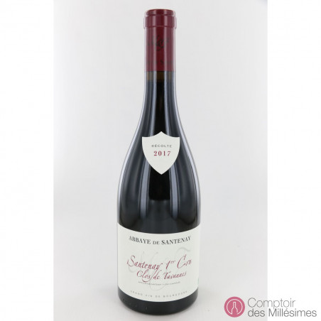 Santenay 1er cru 2017 Clos de Tavannes - Abbaye de Santenay