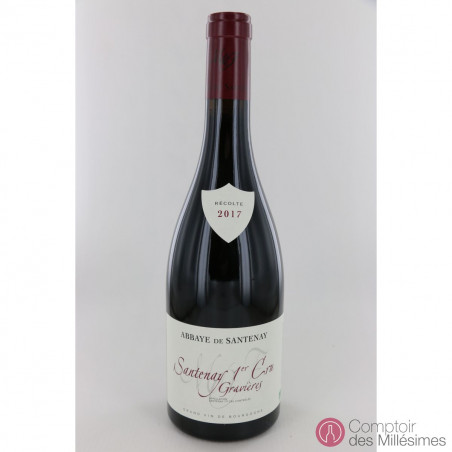 Santenay 1er cru 2017 Gravières - Abbaye de Santenay