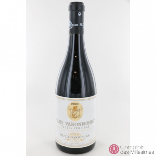 Crozes Ermitage 2000 Les Varonniers - Chapoutier Crozes Ermitage 2000 Les Varonniers - Chapoutier