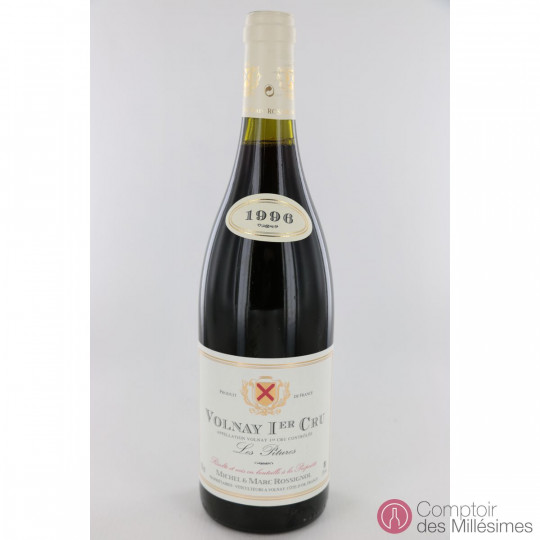 Volnay 1er Cru 1996 Les Pitures - Michel & Marc Rossignol Volnay 1er Cru 1996 Les Pitures - Michel & Marc Rossignol