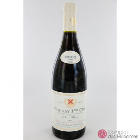 Volnay 1er Cru 2003 Les Pitures - Michel & Marc Rossignol