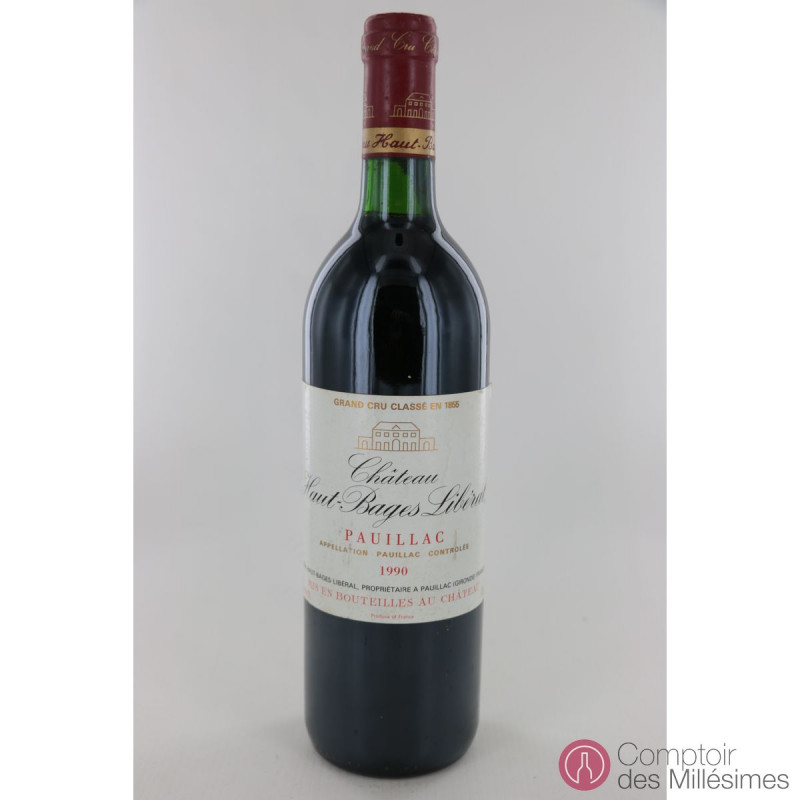 photo Château Haut Bages Libéral 1990