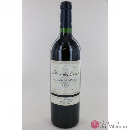 Fleur des Ormes 2003