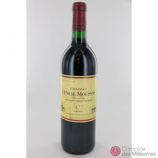 Château Lynch Moussas 1992 Château Lynch Moussas 1992