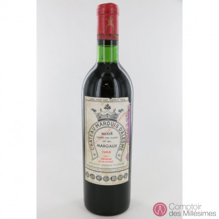 Château Marquis D'Alesme-Becker 1966