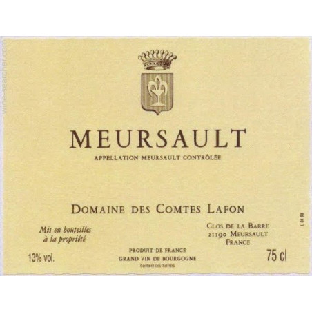 Meursault  Domaine des Comtes Lafon