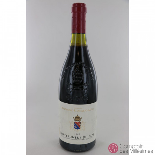 Châteauneuf du Pape 1989 - Raymond Usseglio Châteauneuf du Pape 1989 - Raymond Usseglio