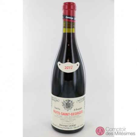 Nuits st Georges 1er cru Les Poulettes 2017 - Vieilles Vignes - Dominique Laurent
