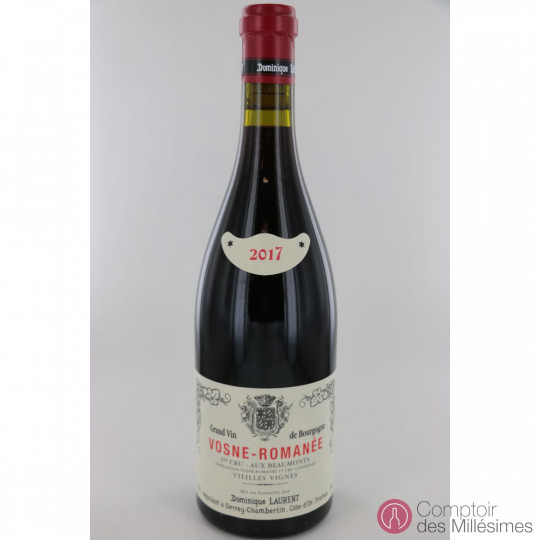Vosne-Romanée 1er cru 2017 Aux Beaumonts - Dominique Laurent Vosne-Romanée 1er cru 2017 Aux Beaumonts - Dominique Laurent