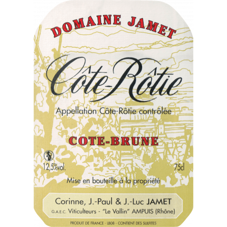 Côte Brune Côte Rôtie - Domaine Jamet