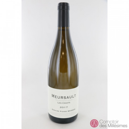 Meursault 2017 Les Criots - Boisson-Vadot Meursault 2017 Les Criots - Boisson-Vadot