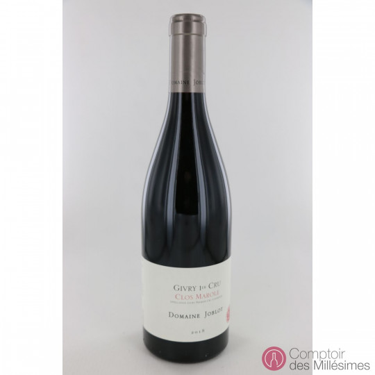 Givry 1er cru 2018 Clos Marole - Domaine Joblot Givry 1er cru 2018 Clos Marole - Domaine Joblot