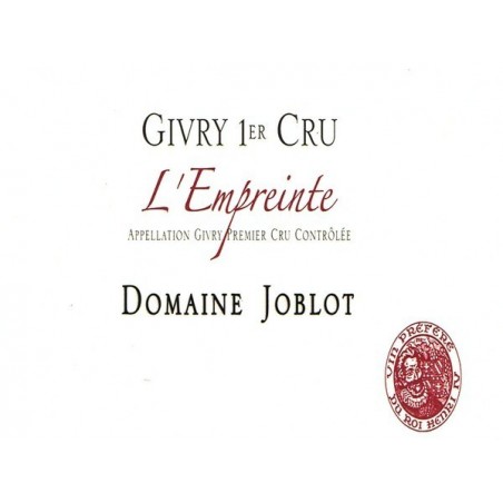 Givry 1er cru L'Empreinte - Domaine Joblot