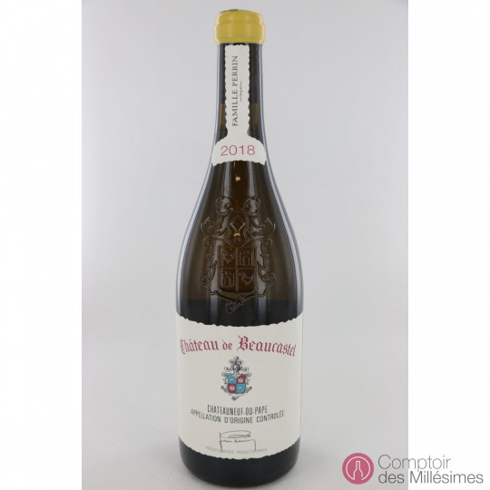 Chateau De Beaucastel Blanc 18 Au Meilleur Prix