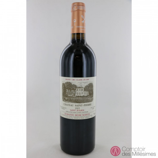 Château Saint Pierre 2003 Château Saint Pierre 2003