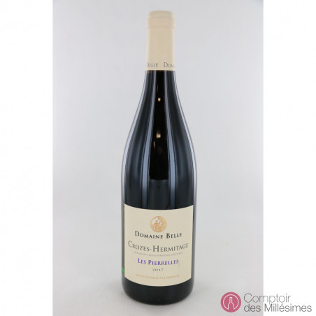 Crozes-Hermitage 2017 Les Pierrelles - Domaine Belle