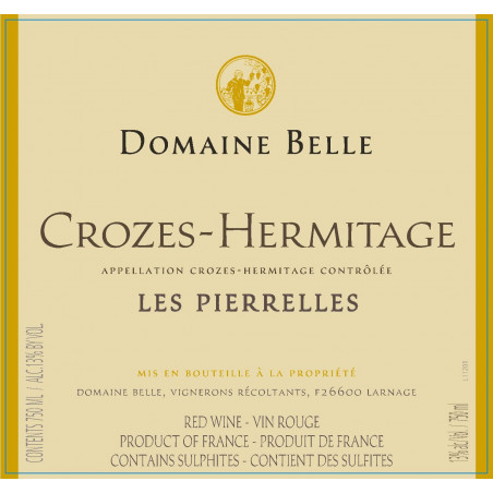 Crozes-Hermitage Les Pierrelles - Domaine Belle