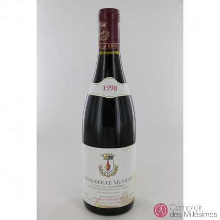 Chambolle Musigny 1er Cru 1998 Les Gruenchers - Armelle et Bernard Rion