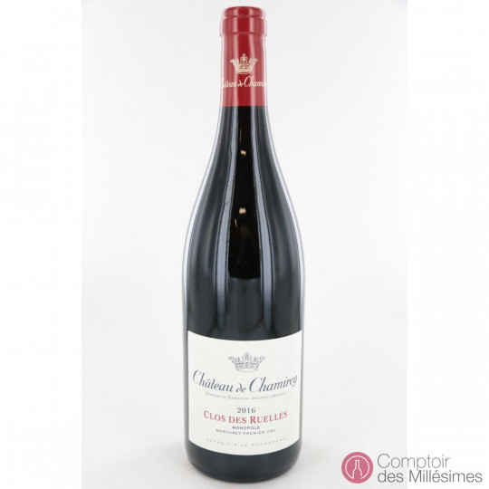 Mercurey 1er Cru 2016 Clos des Ruelles - Château de Chamirey Mercurey 1er Cru 2016 Clos des Ruelles - Château de Chamirey